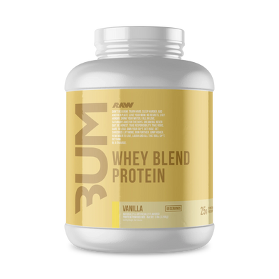 Raw Nutrition Proteina Bum Whey 5 Lbs 69 Servicios vainilla Portada