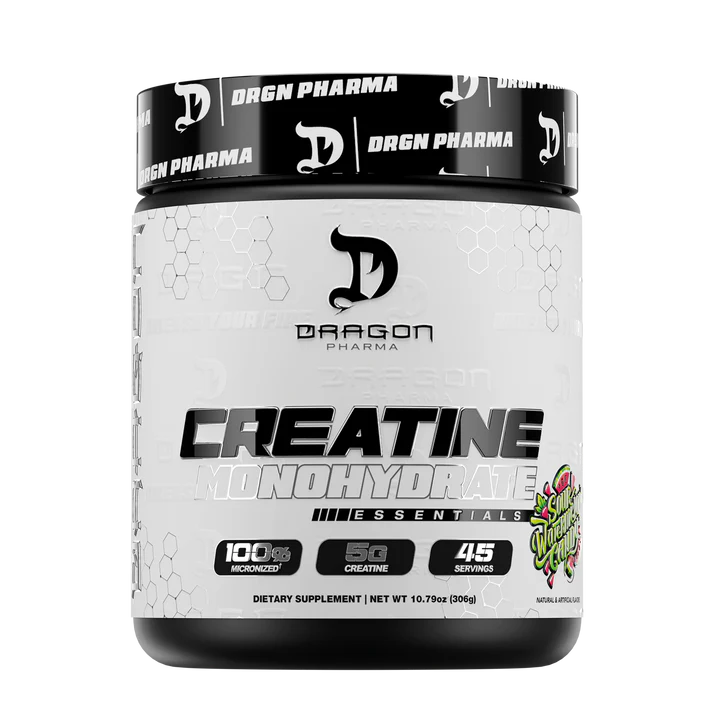 Dragon Pharma Creatina Con Sabor 306 Gr 45 Servicios sour Watermelon candy