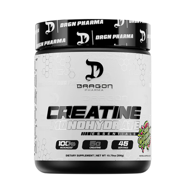 Dragon Pharma Creatina Con Sabor 306 Gr 45 Servicios sour Watermelon candy