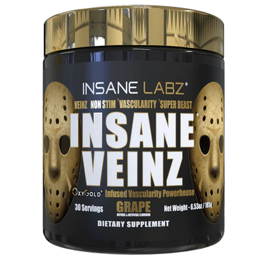 Insane Labz Insane Veinz Gold Pre Entreno 30 servs uva