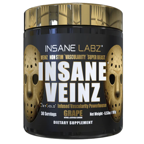 Insane Labz Insane Veinz Gold Pre Entreno 30 servs uva