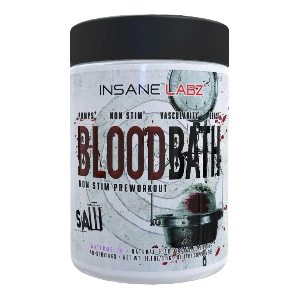 Insane Labz Saw BloodBath Non Stim 40 Servicios Pre Entreno Watermelon