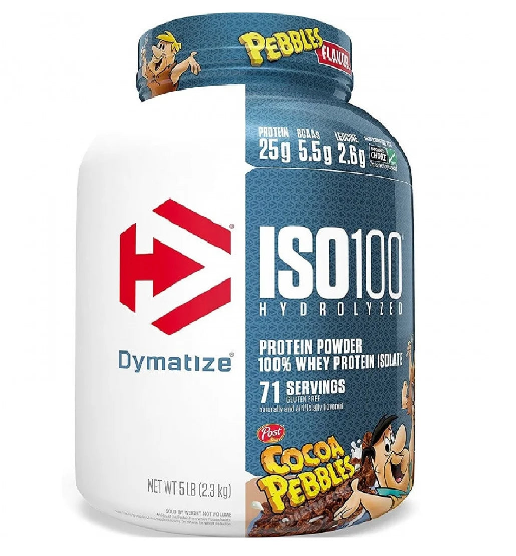 Dymatize Proteina ISO 100 5 Lbs 70 Servicios Cocoa Pebbles