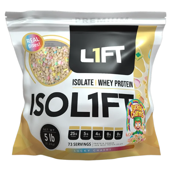 L1ft Proteina Isol1ft 5Lbs 73 Servicios Sabor Lucky Charms