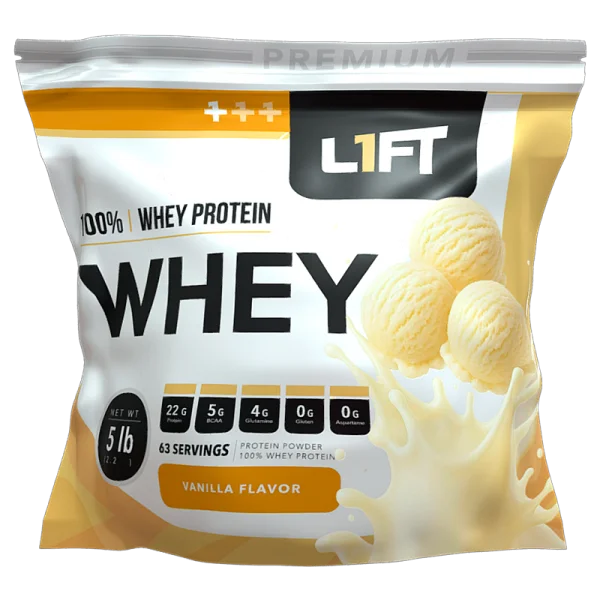 L1ft Whey Proteina 5Lbs 63 servicios Vainilla
