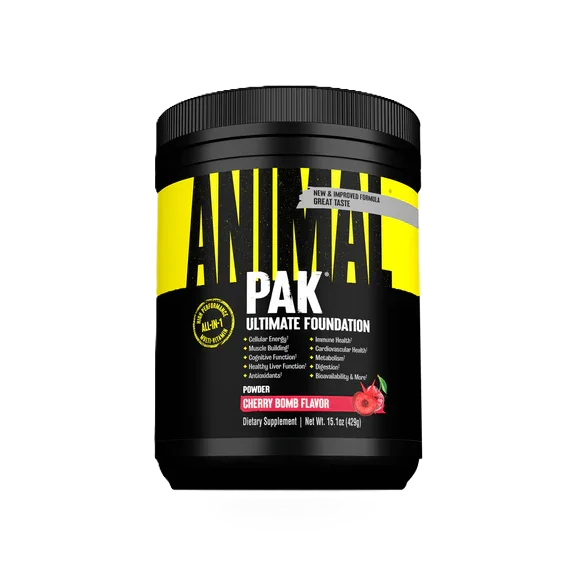 Universal Animal Pak 30 servicios Multivitaminico cherry