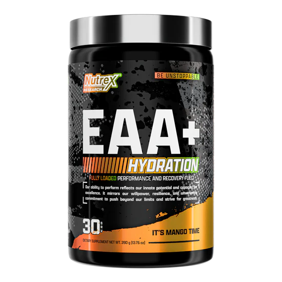 Nutrex Warrior EAA + Hydration 30 Servicios it's mango time