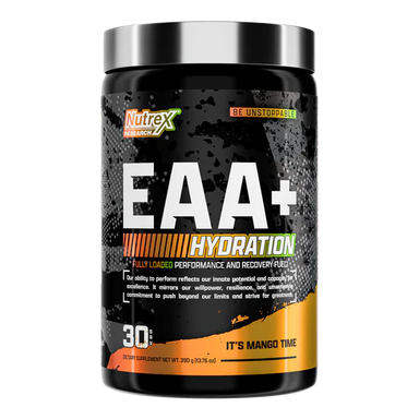 Nutrex Warrior EAA + Hydration 30 Servicios it's mango time