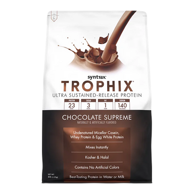 Syntrax Trophix Proteina 5 Libras 75 Servicios Chocolate