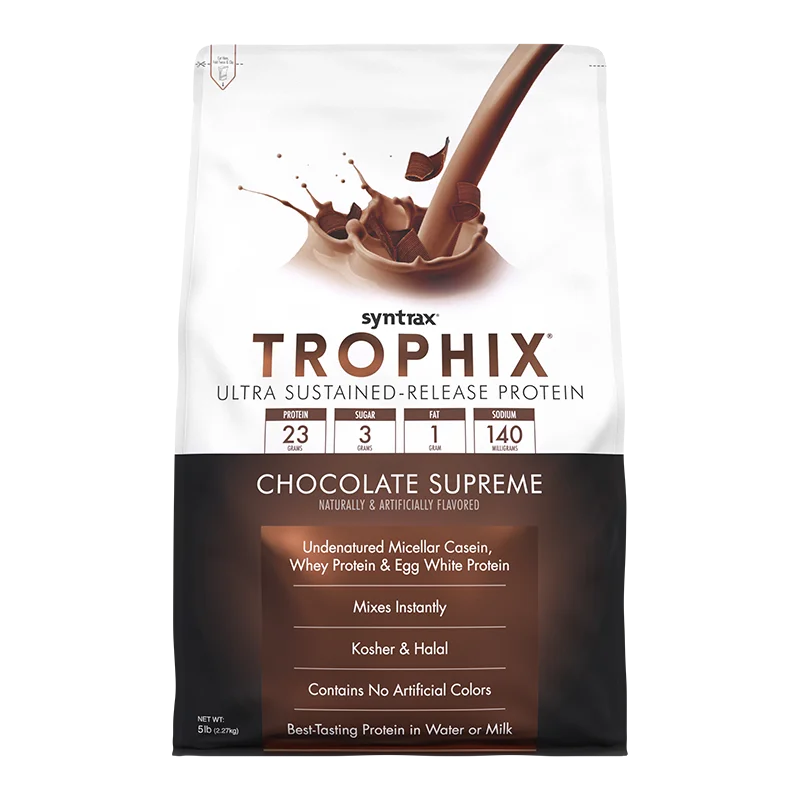 Syntrax Trophix Proteina 5 Libras 75 Servicios Chocolate