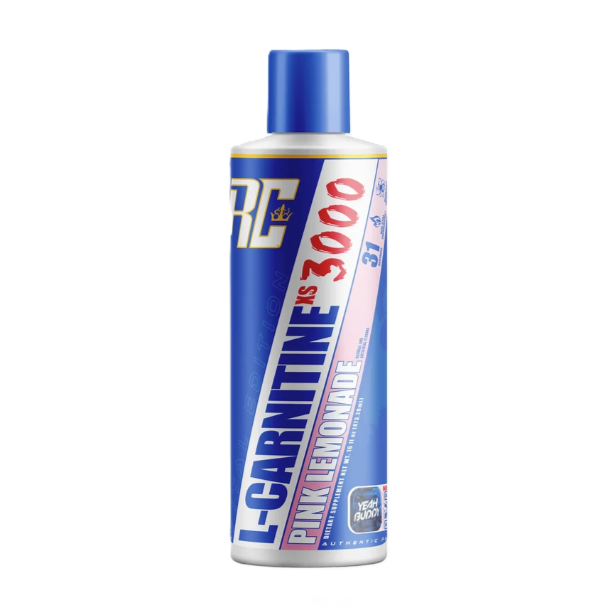 Ronnie Coleman Carnitina Xs 3000 Liquida 31 Servicios limonada rosa