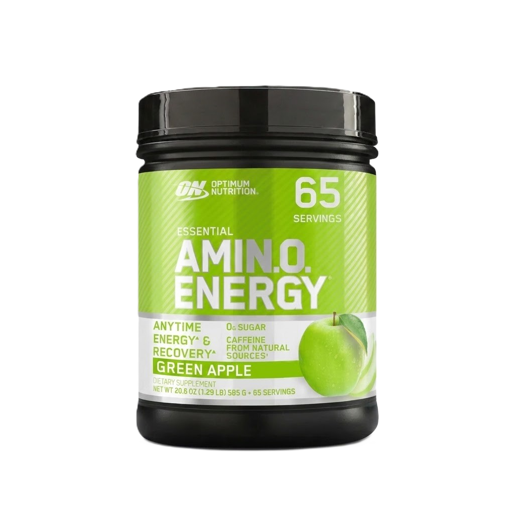 Optimum Nutrition Essential Amino Energy 65 Servicios green apple