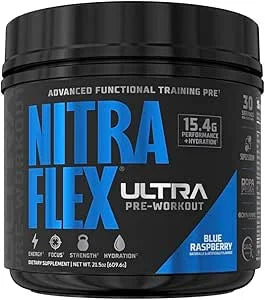 GAT Sport Nitraflex Ultra Pre-work 613.5g 30 Servicios blue raspberry