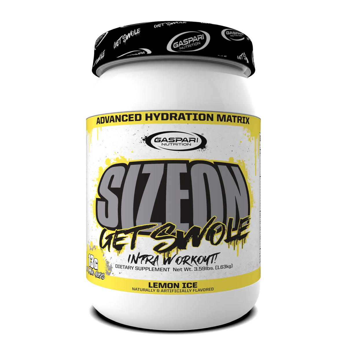 Gaspari Nutrition Creatina Sizeon 3.59 Lbs 24 Servicios limón