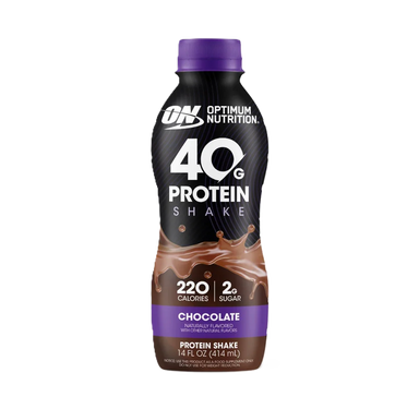 Optimum Nutrition Gold Standard 40 Grs Protein Shake 14Oz 12 Pack Chocolate