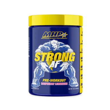 MHP Strong Af Pre Entreno 384 Gr Rasberry Lemonade