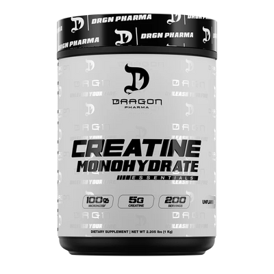 Dragon Pharma Creatina Monohidratada 1Kg 200 Servicios
