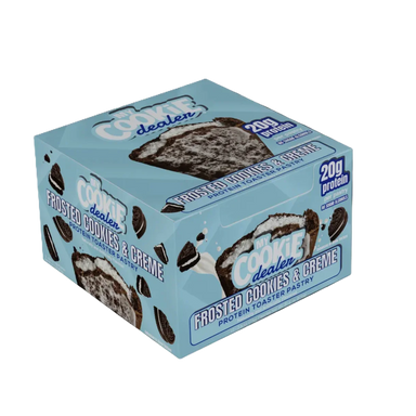 Raw Nutrition My Cookie Dealer Toaster Pastry 12 pack Cookies and cream