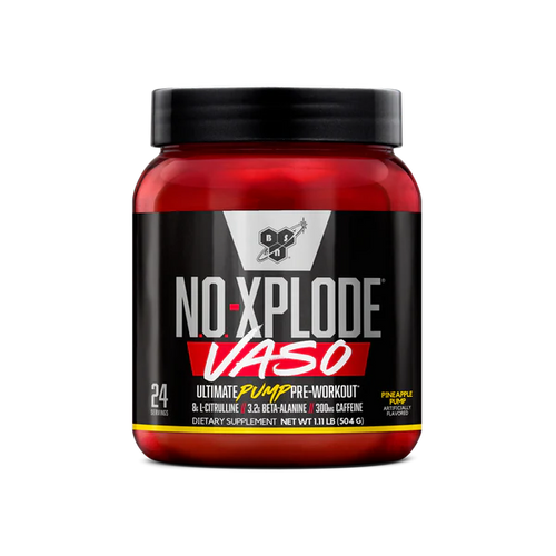 BSN No-Xplode Vaso Pre Entreno 504Gr 24 Servicios piña