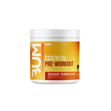 Raw Nutrition Bum Essentials Pre Entreno 30 Servicios Chamoy Mango