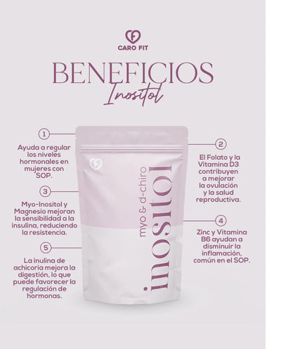 CaroFit Myo & D-Chiro Inositol 150 gr portada 2