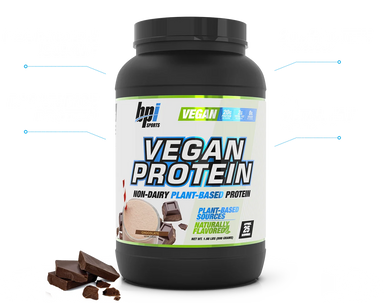 BPI Sports Proteina Vegana 1.76 Lbs 25 Servicios informacion nutricional 2