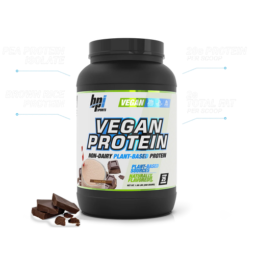 BPI Sports Proteina Vegana 1.76 Lbs 25 Servicios informacion nutricional 2