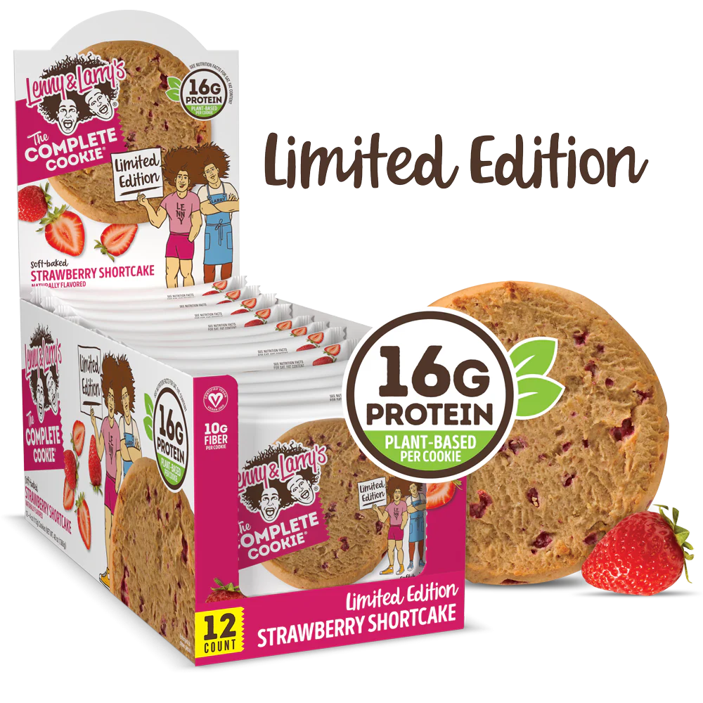 Lenny and Larry The complete Cookie 12 Galletas strawberry
