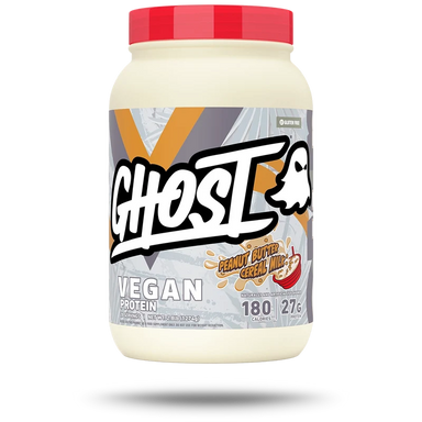 Proteina Ghost Vegan 2 Lbs 28 Servicios peanut butter cereal milk