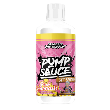Pump Sauce Stim-Free Pre Entreno 32 servicios pink lemonade