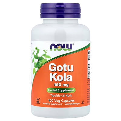 Now Foods Gotu Kola 450 Mg 100 Veg Cap
