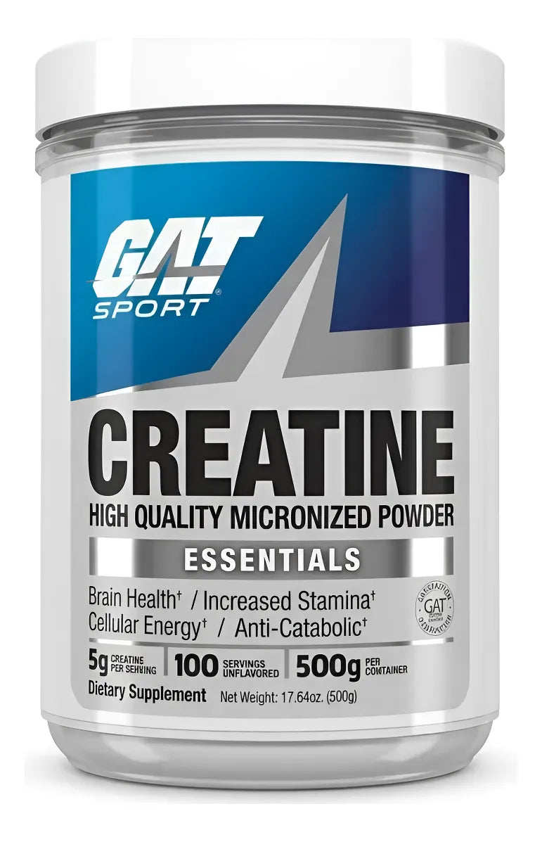 GAT Sport Creatina Monohidrato 500gr 60 Servicios
