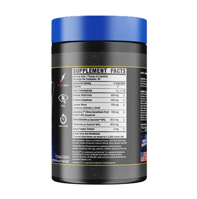 RC Yeah Buddy Xtreme 30servs informacion nutricional