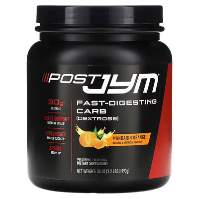 Post Jym Fast-digesting Carb 30 Servicios naranja mandarina