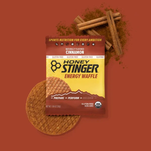 Waffles Honey Stinger Energético Orgánico Deportivo Sabor Chocolate 12 pack Canela