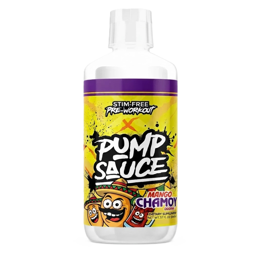 Pump Sauce Stim-Free Pre Entreno 32 servicios mango chamoy