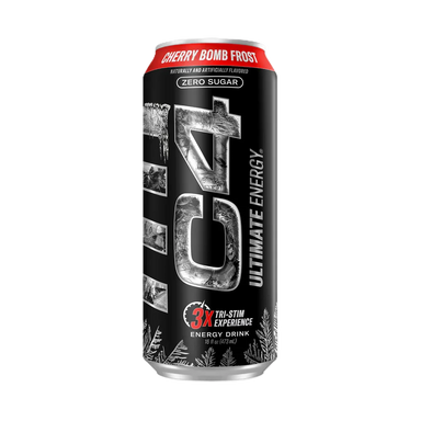 Cellucor C4 Ultimate Energy Drink 16oz 12 pack artic cherry bomb