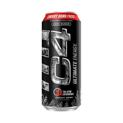 Cellucor C4 Ultimate Energy Drink 16oz 12 pack artic cherry bomb