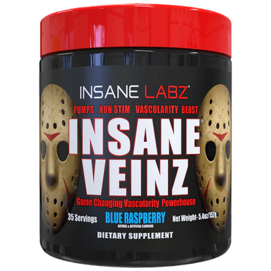 Insane Labz Insane Veinz Pre Entreno 35 servicios mora azul