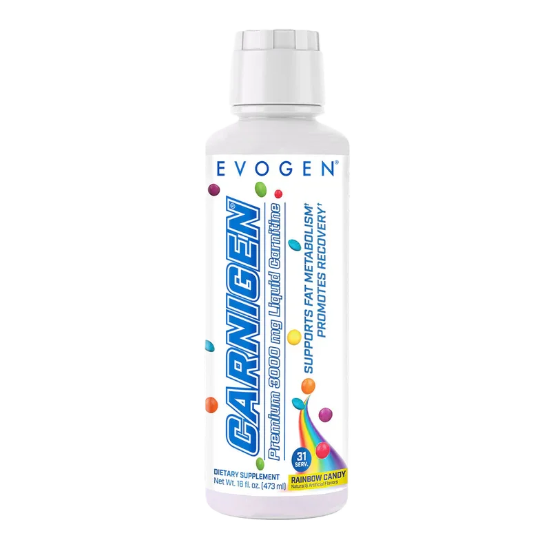 Evogen Carnigen Carnitina Liquida 31 Servicios rainbow candy
