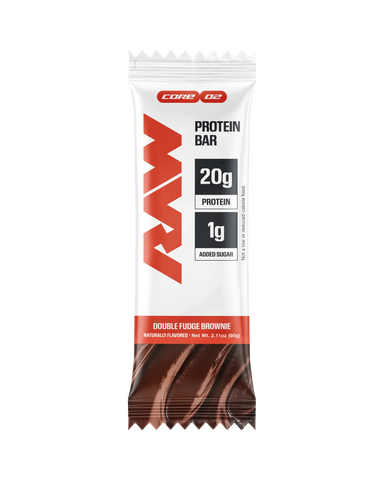 Raw Nutrition Barras de Proteina 12 pack Double Fudge Brownie