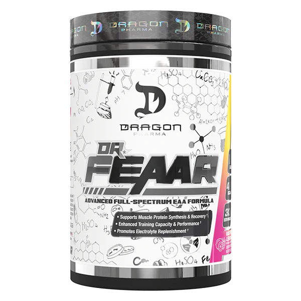 Dragon Pharma Dr FEAAR 30 Servicios. Aminoácidos raspberry lemonade