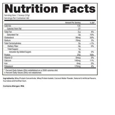 Dragon Pharma Proteina Wheyphorm 5 Lbs informacion nutricional