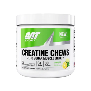 GAT Sport Creatina Chews 30 Servicios Lemon Lime Portada