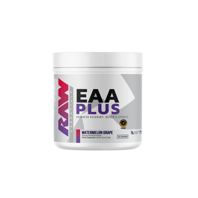 Raw Nutrition Essentials EAA Plus 30 Servicios. Aminoácidos e Hidratación Watermelon grape Portada