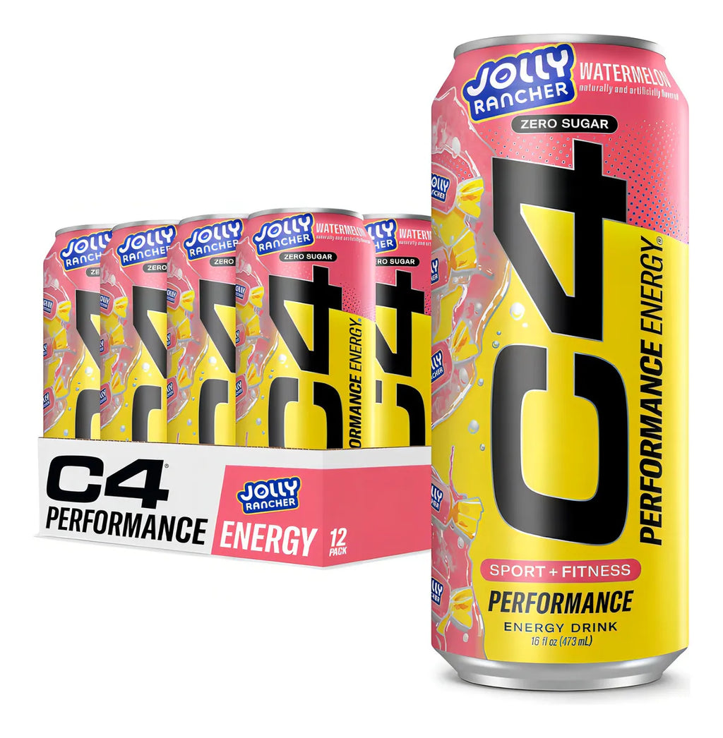 Cellucor C4 Energy Drink 16oz 12 Pack Jolly Rancher sandia