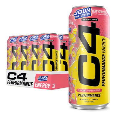 Cellucor C4 Energy Drink 16oz 12 Pack Jolly Rancher sandia