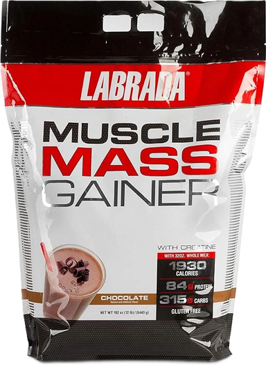 Labrada Proteina Muscle Mass Gainer 12 Lbs chocolate