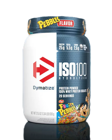 Dymatize Proteina Iso 100 1.4 Lbs 20 Servicios Fruity Pebbles