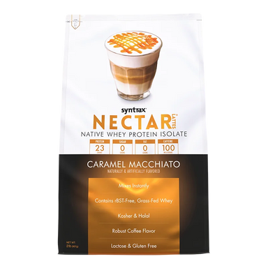 Syntrax Proteina Nectar 2 Lbs 32 servicios Caramel Macchiato